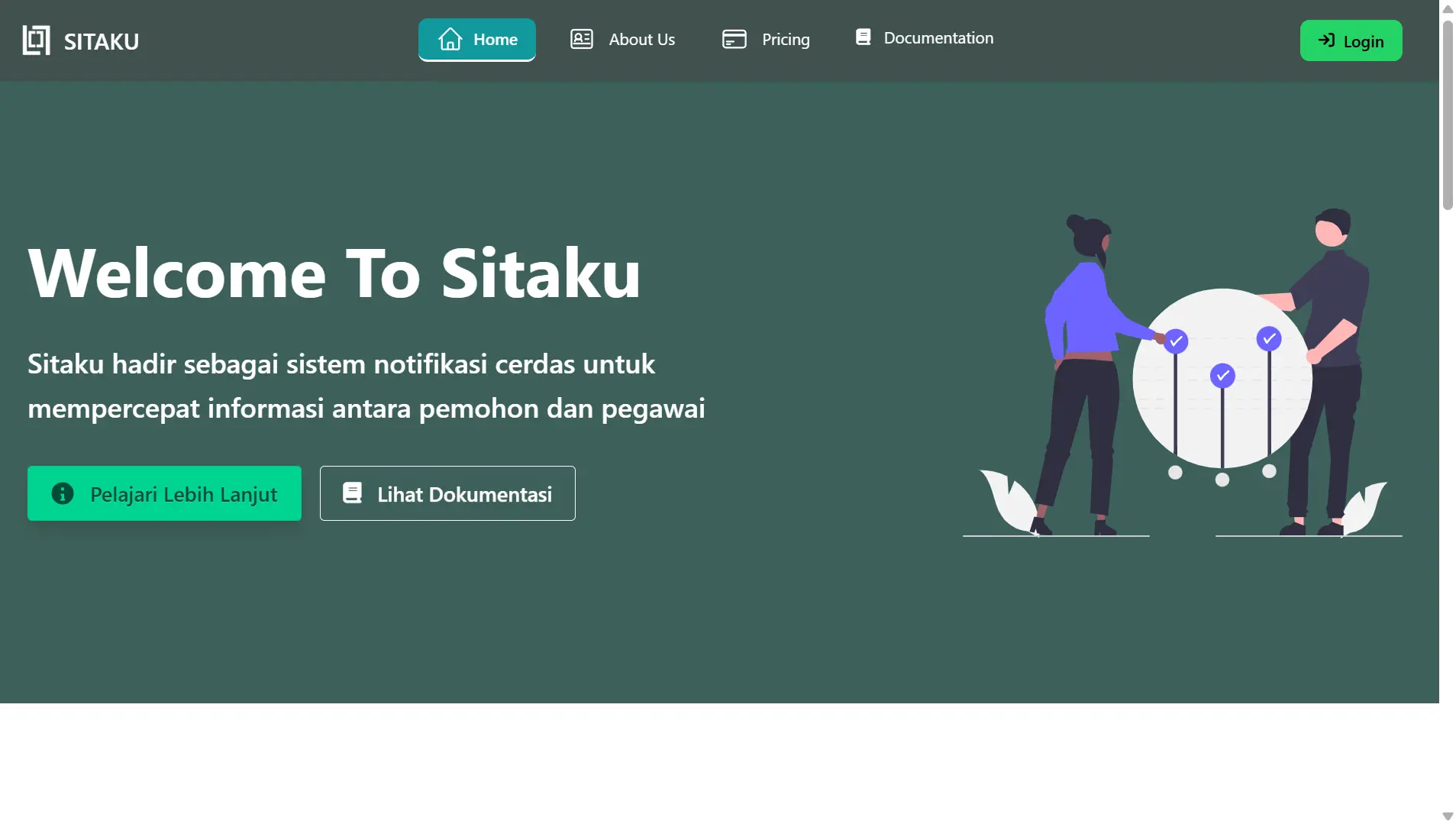 Photo of Sitaku Notification System